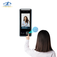 HFSecurity FR05, Reconocimiento Facial y de Venas de la Palma de la Mano, Control de Asistencia con Función Wi-Fi 4G, Algoritmo 3D, Control de Acceso, Pantalla Táctil de 5 Pulgadas