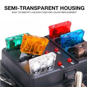 300pcs מכונית Fusit מבחר ערכת <span class=keywords><strong>fuse</strong></span> קישור מיני להב fuses נמוך שוברת קיבולת עבור סירה מחנאות rv - Product Image 3
