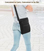 Housse de protection pour tablette étanche et antichoc avec bandoulière réglable pour les voyages d'affaires et l'école