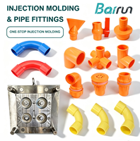 Fabricant de moules pour raccords de tuyaux en plastique PVC PP ABS, fabricant de moulage par injection de raccords de tuyaux