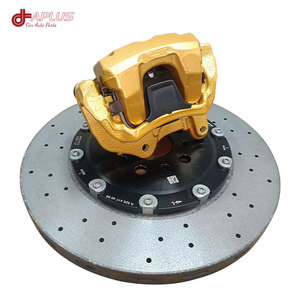 Kit de Frenos de Cerámica de Carbono Mejorado, Delantero de 6 Pistones y Trasero de 1 Pistón con Rotor/Disco de Freno CCB para BMW G87 M2 G80 M3 G82 M4 F10 M5 - Product Image 2