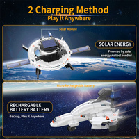 Jouets Scientifiques Solaires en Gros : Kit Robotique Rechargeable Solaire 6-en-1 Flotte Spatiale à Assembler pour Enfants
