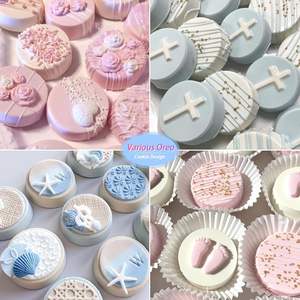 Moules en silicone 3D cylindriques, écologiques, résistants au four, pour chocolat, biscuits, gâteaux, bonbons, pudding, mini-savon, bougies, idéal pour les desserts - Product Image 6