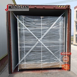 Trung Quốc Nhà máy tùy biến an toàn gia đình tường 8ft 6ft Ống Vuông zaun công viên outdool sân kim loại hàng rào màu đen - Product Image 3