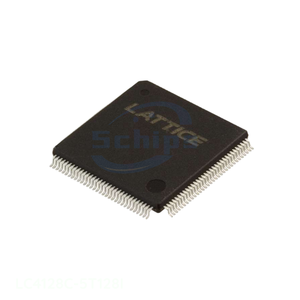 ชิ้นส่วนช่องสัญญาณผู้ผลิตอุปกรณ์อิเล็กทรอนิกส์ LC4128C-5T128I 128 LQFP แบบฝังตัว - Product Image 1