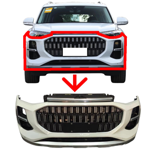 En Stock: Kit Completo de Carrocería Delantera para <span class=keywords><strong>Audi</strong></span> Q6, Parachoques Delantero, Faros LED, Rejilla, Radiador, Guardabarros, Rejilla de Ventilación, Excelente Relación Calidad-Precio - Product Image 1