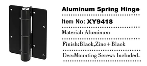 سانكين بوابة ألمنيوم حديثة قابلة للتعديل للحدائق الخارجية مع ميزة الإغلاق الذاتي - Product Image 4