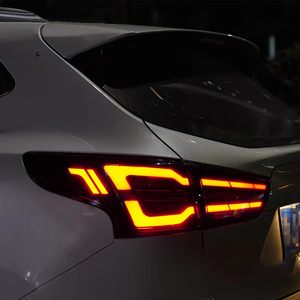 Suitable for 2016-2022 Qashqai Taillight Assemblies With <b>LED</b> Dynamic Running <b>Lights</b> Flowing Steering <b>Red</b> Lens <b>LED</b> Tail <b>Lights</b> Su - Product Image 2