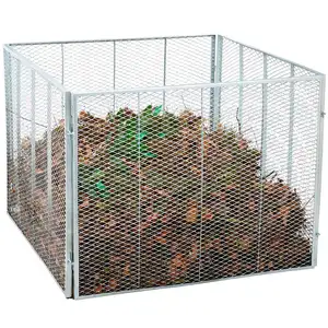 Galvanized / powder coated expanded metal mesh for garden containers compost bin cheap price