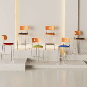 <span class=keywords><strong>Chaise</strong></span> de <span class=keywords><strong>billard</strong></span> en bambou, <span class=keywords><strong>chaise</strong></span> de bar murale <span class=keywords><strong>pour</strong></span> une personne, style luxe léger, sans assemblage requis - Product Image 6