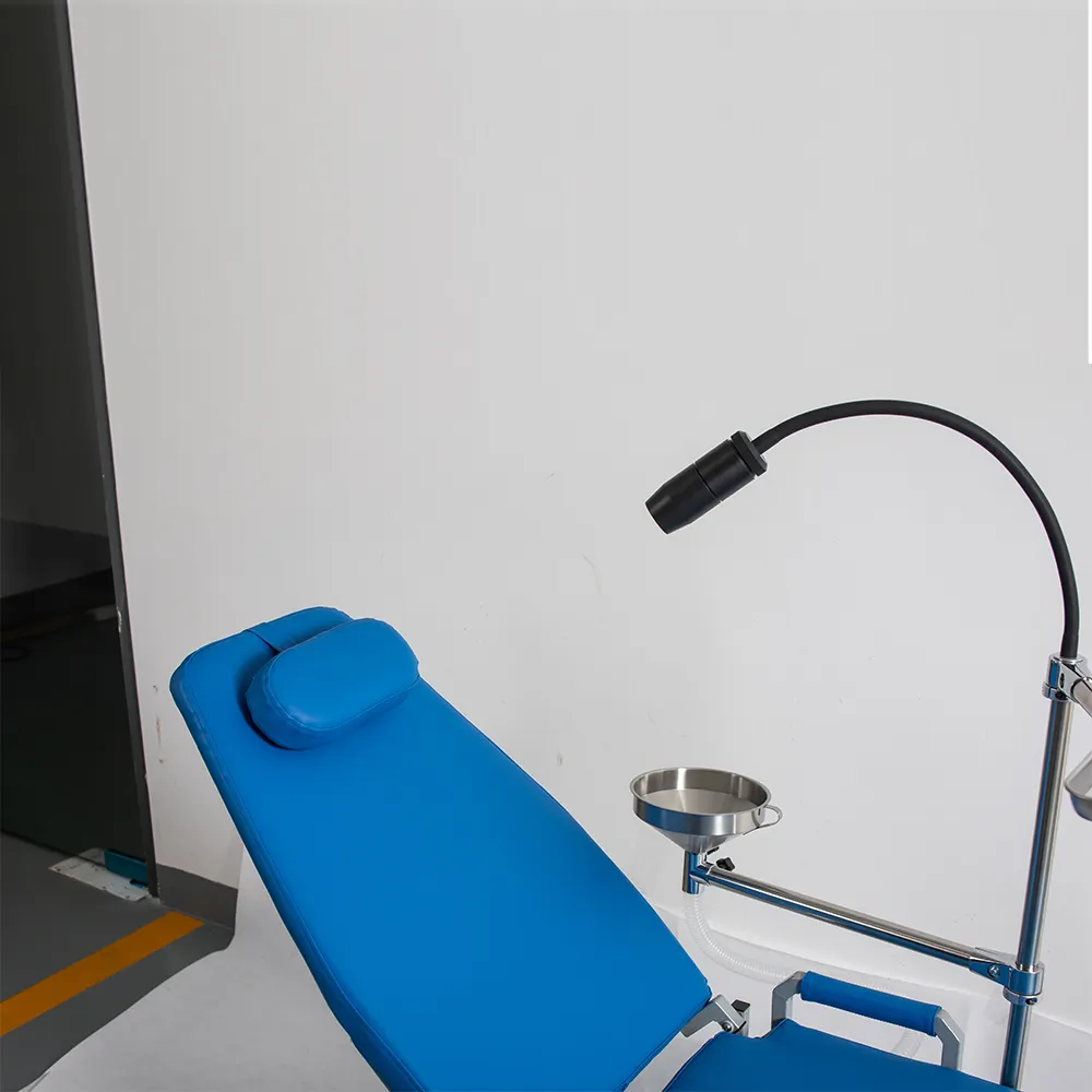 Kursi gigi lipat portabel, kursi Dental portabel seluler mewah kualitas tinggi