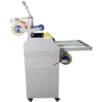 SENWEI SMFM520A 500mm feuille de largeur de papier pour rouler Machine de stratification double face chauffage à l'huile Machine de stratification manuelle