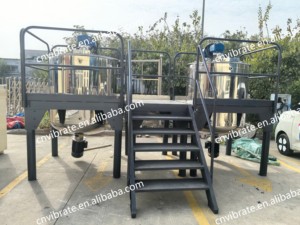 Fourniture VBJX Acier inoxydable 100l 200l 300l 500l Équipement chimique <span class=keywords><strong>en</strong></span> plastique de 800 litres Réservoir de mélange à double enveloppe avec agitateur - Product Image 2