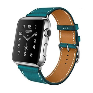 Smart Montre En Cuir Véritable Sangles Bandes Pour Cuir <span class=keywords><strong>Bracelet</strong></span> Montre <span class=keywords><strong>Apple</strong></span> 38mm 42mm <span class=keywords><strong>Adaptateur</strong></span> - Product Image 5