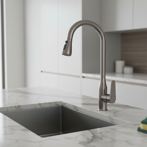 Robinet de <span class=keywords><strong>cuisine</strong></span> NESS HWK23 2026 VENTE CHAUDE, chaud et froid contrôlable, <span class=keywords><strong>avec</strong></span> <span class=keywords><strong>douchette</strong></span> à main pour utilisation en <span class=keywords><strong>cuisine</strong></span> d'hôtel - Product Image 2