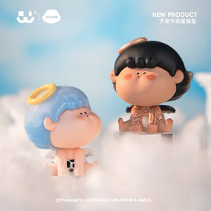 <span class=keywords><strong>ราคา</strong></span>ดีที่สุด <span class=keywords><strong>ของแท้</strong></span> 100% ตุ๊กตาป๊อปบีนส์ แอมลส์ แองเจิล ดีมู บลายด์บ็อกซ์ แอมลส์ บีนส์ ตุ๊กตาคิวที้ ของตกแต่ง - Product Image 3