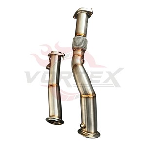 ชุดท่อไอเสียตรง Vortex SS304 สำหรับ BMW M3 G80 M4 G82 G83 S58 3.0T ปี 2021-2026 แบบติดตั้งได้โดยตรง ระบบเพิ่มประสิทธิภาพการแข่งขัน - Product Image 4