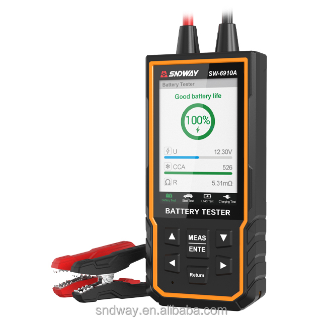Sndway Wholesale Battery Detector Car Motorcycle Truck Battery Smart Battery Testing Digital Testing Tools