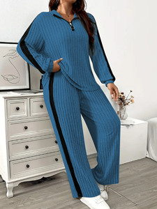 <span class=keywords><strong>Pull</strong></span> en polyester et élasthanne à manches longues décontracté pour femmes de <span class=keywords><strong>grande</strong></span> <span class=keywords><strong>taille</strong></span>, mode automne, commerce extérieur européen américain, 171 - Product Image 5