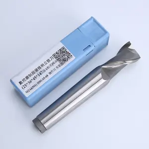 HUHAO HSS Solid Carbide Tungsten Steel End Mill 2 Flutes Square End Mills For Steel H04230601