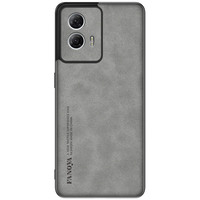 Pour Moto G84 G85 5G G24 G54 G34 Housse en cuir PU givré, coque en plastique rigide antichoc mate pour Moto Edge 70 60 Pro S50 Neo