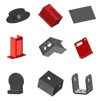 Support de boîtier en tôle sur mesure de haute qualité avec revêtement en poudre, poinçonnage, soudage, estampage, production métallique