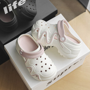 Women's Platform <b>Clogs</b> EVA Breathable Outdoor Sandals Height Increasing Non Slip Closed Toe Summer Shoes Size 35 40 - Product Image 3