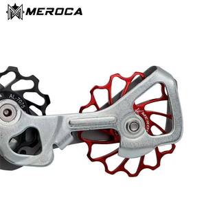 MEROCA <span class=keywords><strong>desviador</strong></span> de bicicleta <span class=keywords><strong>9V</strong></span> 10V 11V poleas de cerámica <span class=keywords><strong>desviador</strong></span> trasero Mtb poleas rueda rodamiento de cerámica bicicleta de montaña de carretera 11/13T - Product Image 5