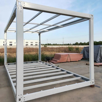 Maison conteneur détachable maison conteneur 20 pieds maison modulaire maison préfabriquée petite cabine kit maison
