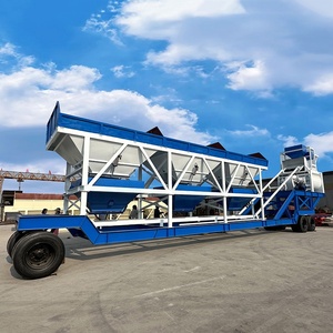 Planta Mezcladora de Concreto Móvil Eléctrica Completamente Automática de 35M3/H, Bomba de Motor PLC, Planta Dosificadora Portátil - Product Image 4