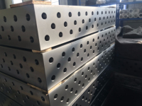Table de mesure en fonte universelle pour le soudage et l'inspection de fixations