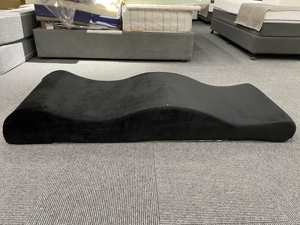 Colchón de Espuma Viscoelástica Curvo con Fundas de Terciopelo Extraíbles Suaves, Diseño Moderno para Dormitorio, Topper de Espuma para Salón, Hotel, Apartamento, Pestañas - Product Image 4