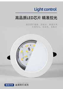 Luminaria Empotrable LED Moderna YIHAN de 3W, Aluminio, 3500K, Ángulo de Haz de 120 Grados, IP65, Ajustable, Alto Brillo, CRI90 - Product Image 4