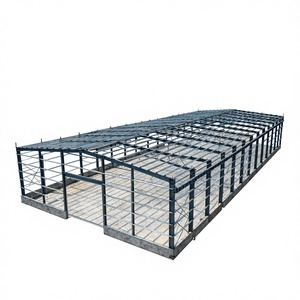 Servicios de Soldadura y Corte de Estructuras de Acero Prefabricadas Pesadas Personalizadas, <span class=keywords><strong>Vida</strong></span> Útil de 50 Años para Almacenes y Talleres - Product Image 3