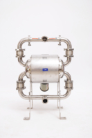 Pompe à double diaphragme professionnelle personnalisée en différentes tailles, de qualité alimentaire, sanitaire, pour le transfert de boissons et de jus de fruits