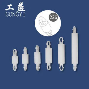 Pcb-Steunkolom Plastic Nylon Dubbele Vergrendeling Spacer Die Verschillende Maten Hardware Tools Plastic Product Bevestigingsmiddelen G226-2-10