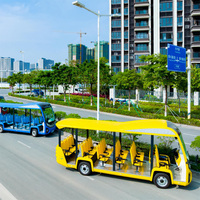 Autobús Turístico Eléctrico de 23 Plazas, Vehículo de Pasajeros con Batería para Recorridos Urbanos y Transporte de Personas