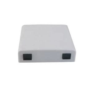 FTTH2ポート光ファイバー86タイプ光学壁コンセント終端ボックスパネル光ファイバー端子ボックス - Product Image 3