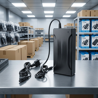 Chargeur de batterie automatique en gros pour usine, 54,6 V 3 A, charge rapide pour batteries Li-ion, pack de batteries au lithium électrique DC