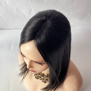 ท็อปเปอร์ผมแท้แบบโมโนเบส ขนาด 5.5*6.5 นิ้ว พร้อมคลิปหนีบสำหรับผู้หญิง ระบายอากาศได้ดี เพิ่มความหนาแน่นของเส้นผม - Product Image 3