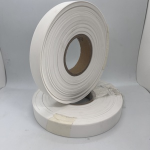 Toptan sıcak eriyik ayakkabı dil etiket rulo dil etiketi tutkal boş beyaz etiket Tpu ayakkabı dil - Product Image 3