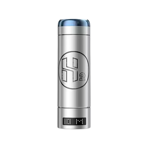 WEIZI Botella de Agua Personalizable de 300ml, Inhalador de Agua Rica en Minerales 3000-6000PPB, Fuente de Alimentación USB 7W, 99.999% de Pureza, YZ-M01, 300ml Personalizable - Product Image 4