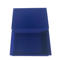 Boîtes cadeaux rigides en velours de luxe en gros, sacs à soufflets latéraux en plastique PET personnalisés de haute qualité, emballages en carton, boîtes à bijoux
