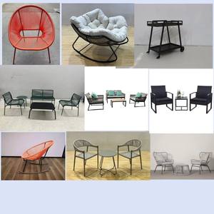 <span class=keywords><strong>Lettino</strong></span> da Giardino Moderno Pieghevole per Coppie, Grande Dimensione, Resistente alle Intemperie, in Rattan, per Parco - Product Image 2