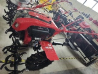 Remorque pour motoculteur agricole à deux roues de 10 à 13 CV, équipement de machinerie agricole, cultivateur diesel