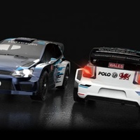MJX Hyper Go 1:14 Escala 14304 Polo R WRC 4WD Camioneta RC de Rally con Chasis Metálico, Motor sin Escobillas, Giroscopio G3, Luces LED, Cargador, 2 Canales