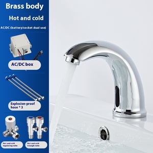 Chất lượng cao đòn bẩy duy nhất Cảm biến nước TAP tự động nhà bếp nhà vệ sinh phòng tắm vòi hiệu quả lõi gốm cho phòng ngủ sử dụng - Product Image 3