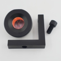 Prisme de surveillance mini GMP104 à 90 degrés en L, en verre BK7 revêtu de cuivre de 25,4 mm, portée de 7000 pieds, haute précision, pour géomètre