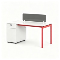 Bureau de travail modulaire contemporain et écologique, personnalisable pour 1 à 8 personnes