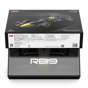 Kit de Construcción de Modelo a Escala 1:8 del Rb19 de Red Bull Racing de Rastar Oracle, 92410, para Adultos, Juguete de Alta Dificultad, Más de 800 Piezas, Partículas Pequeñas - Product Image 5
